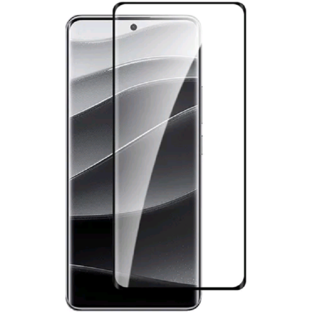 Tempered Glass Xiaomi Redmi Note 14 Pro Plus 5G / Redmi Note 14 Pro 5G / Redmi Note 14 Pro 4G Vivid 3D Curved FullFace Αντιχαρακτικό Γυαλί Προστασίας Οθόνης - Black (VITEMP4303DBK)