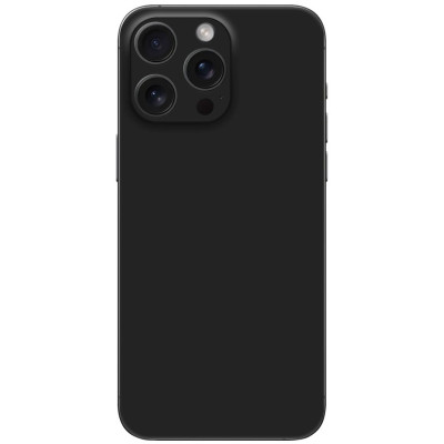 Αυτοκόλλητο Skin Προστασίας Πλάτης iPhone 16 Pro Max Gams Premium Vinyl Skin Back Plate - Black Matte (GAMS-VNL-SKIN-BMT-001-083)