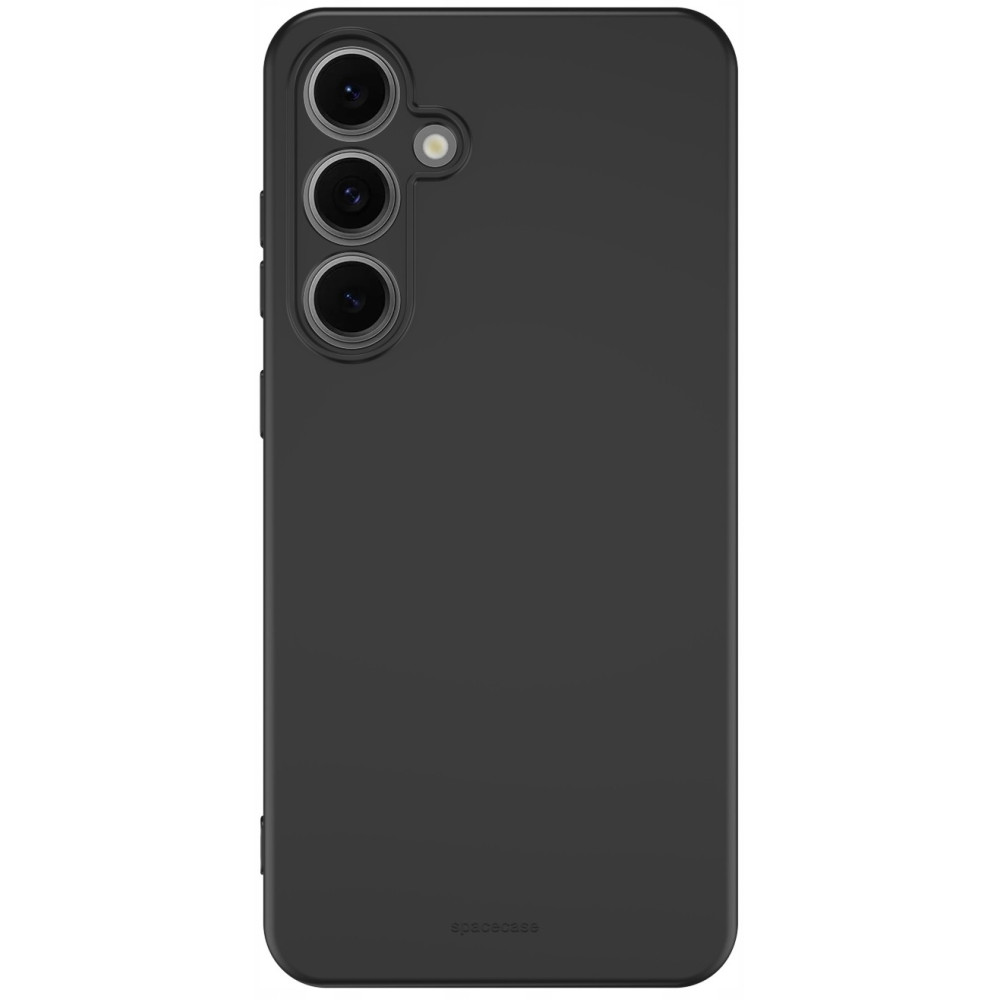 Θήκη Samsung Galaxy S24 FE Spacecase Silicone Case Σιλικόνης - Black (5905719112882)
