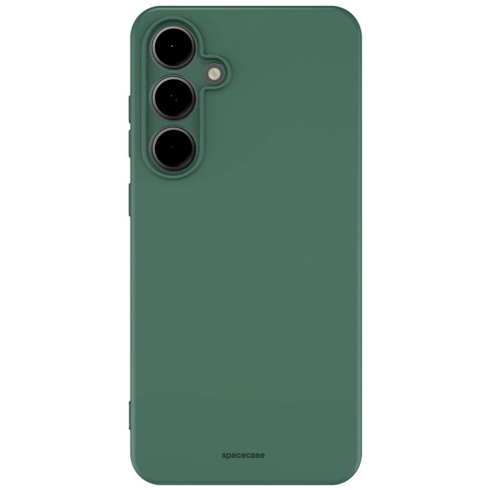 Θήκη Samsung Galaxy S24 FE Spacecase Silicone Case Σιλικόνης - Dark Green (5905719112899)