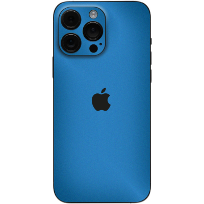 Αυτοκόλλητο Skin Προστασίας Πλάτης iPhone Gams Premium Vinyl Skin Back Plate - Blue Satin Matte (GAMS-VNL-SKIN-BSM-001)