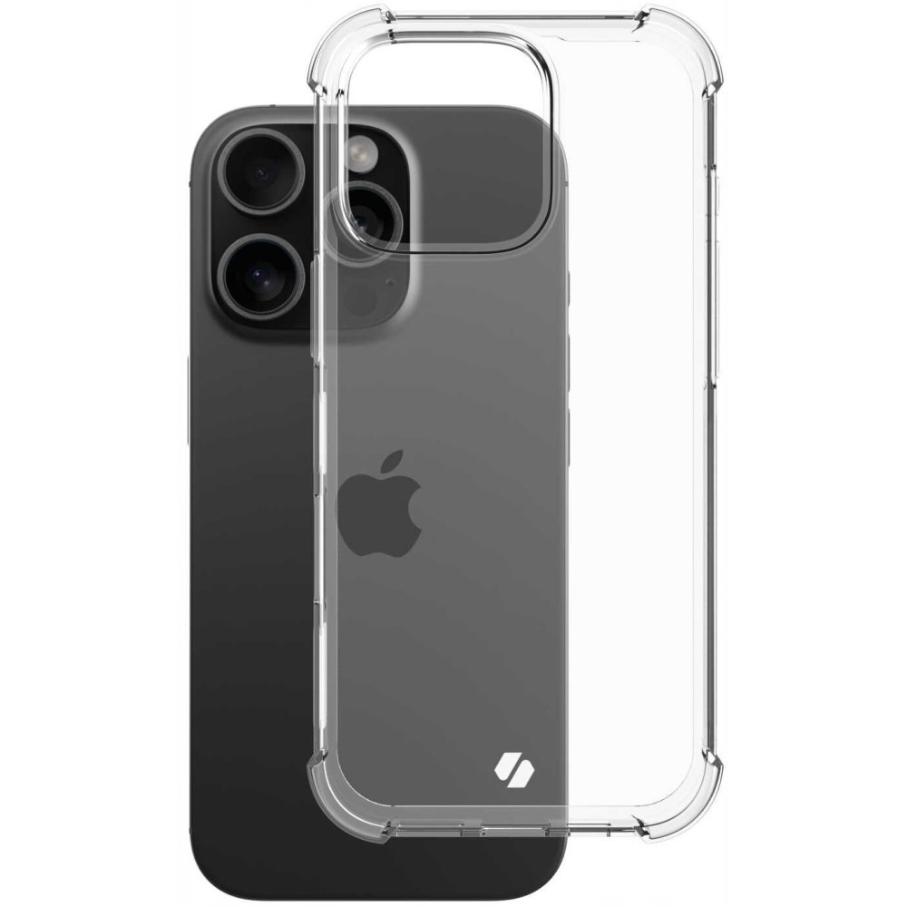 Θήκη iPhone 16 Pro Spacecase Anti-Shock Διάφανη Σιλικόνης 1mm - Clear (5905719111731)
