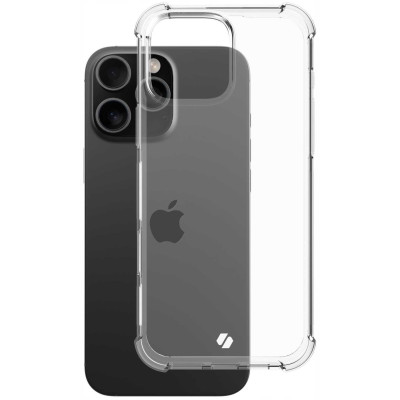 Θήκη iPhone 16 Pro Max Spacecase Anti-Shock Διάφανη Σιλικόνης 1mm - Clear (5905719111748)