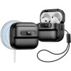 Θήκη AirPods 4th Gen ESR Pulse FlickLock Case HaloLock με MagSafe & Λουράκι Χειρός - Black (4894240217702)