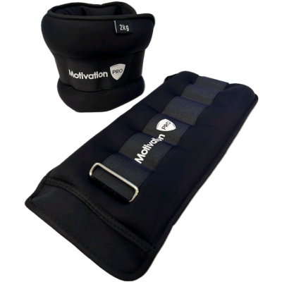 Βαράκια Άκρων MotivationPro 2 Kg x 2 Τεμάχια - Black (5213016640404)