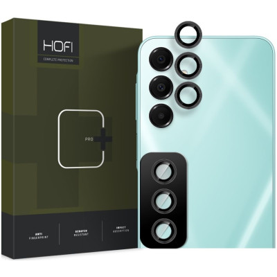 Tempered Glass Samsung Galaxy S24 FE Hofi Camring Pro+ Αντιχαρακτικό Γυαλί Προστασίας για Φακό Κάμερας - Black (5906302372881)