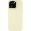 Θήκη iPhone 16 Pro Max Spacecase Silicone Case Σιλικόνης - Bone (5905719111618)