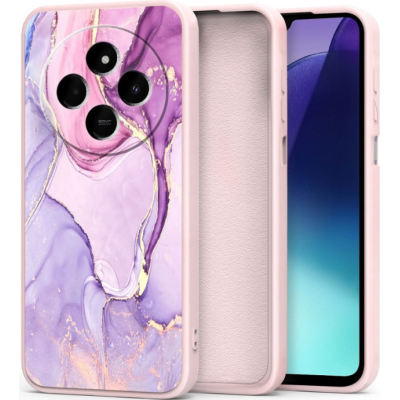 Θήκη Xiaomi Redmi 14C / Poco C75 Tech-Protect Icon Σιλικόνης - Marble (5906302371044)