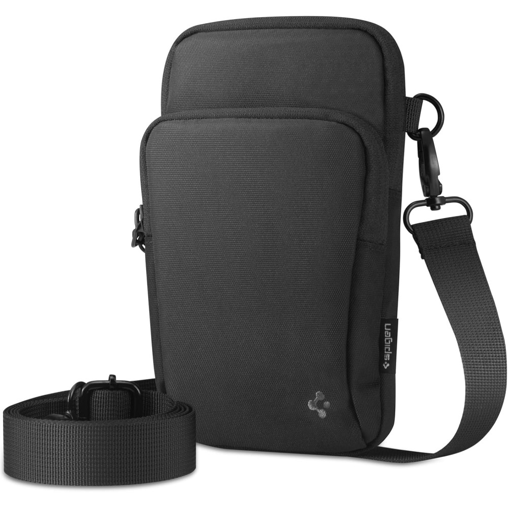 Ανδρικό Τσαντάκι Spigen KD400 Dynamic Shield Klasden Universal Crossbody Phone Bag Μέσης / Ώμου / Χιαστί - Black (AFA07132)