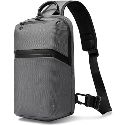 Ανδρικό Τσαντάκι Bange 7719 Ώμου / Χιαστί Crossbody 7L - Gray