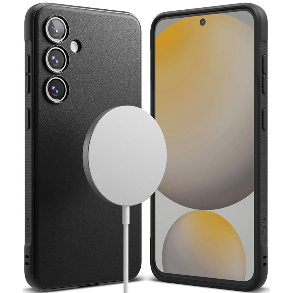 Θήκη Samsung Galaxy S24 FE Ringke Onyx Magnetic Σιλικόνης με MagSafe - Black (8800274964723)
