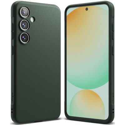 Θήκη Samsung Galaxy S24 FE Ringke Onyx Σιλικόνης - Dark Green (8800274964662)