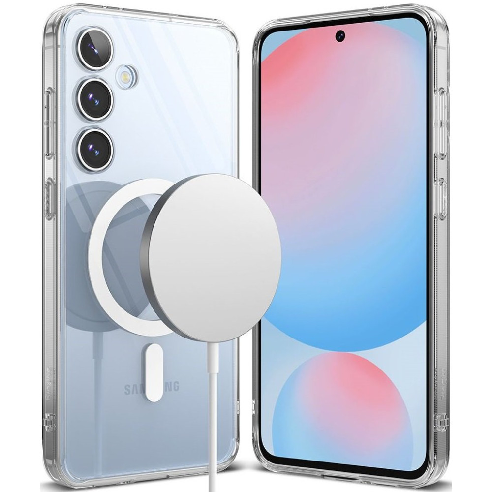 Θήκη Samsung Galaxy S24 FE Ringke Fusion Magnetic Ανθεκτική με MagSafe - Clear (8800274964600)