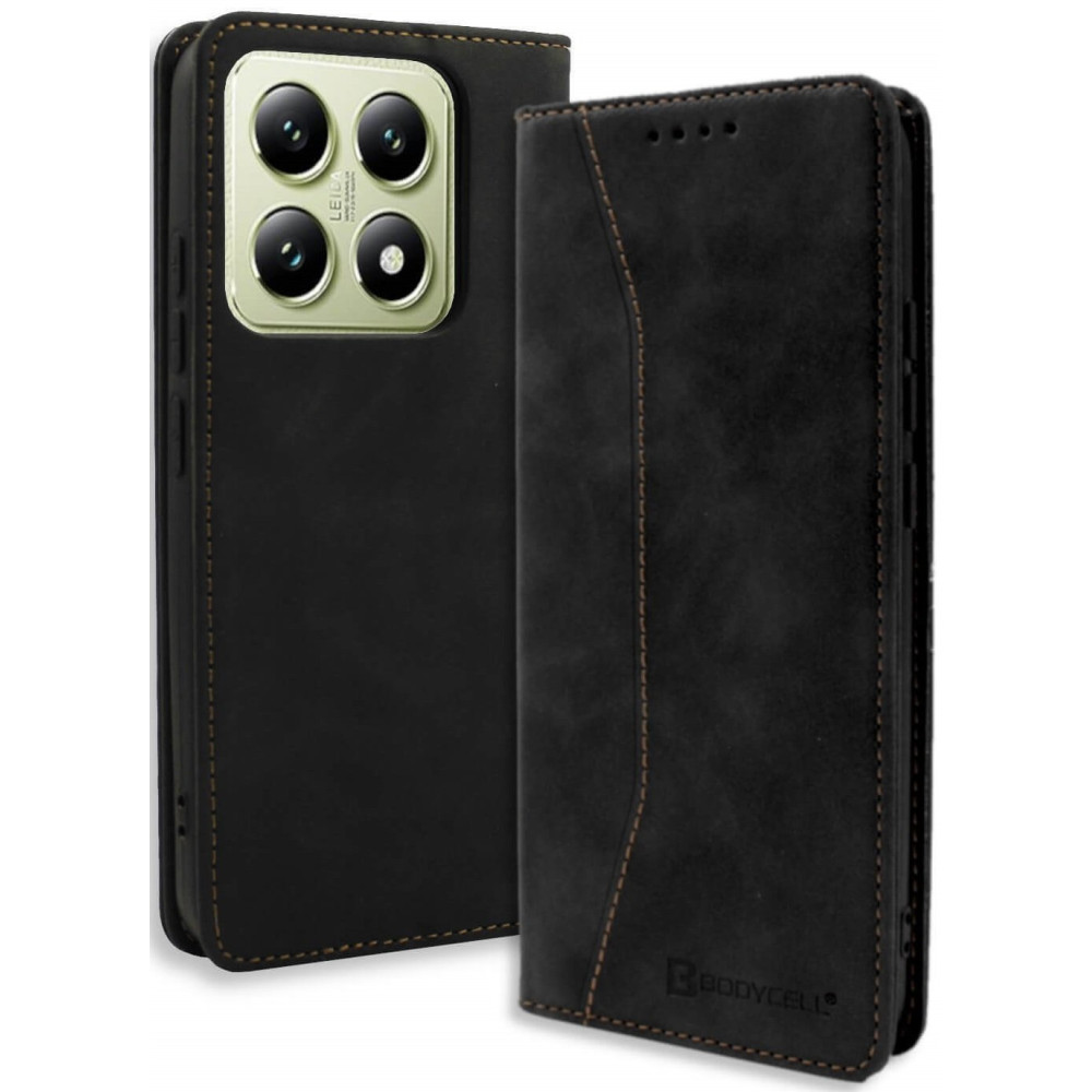 Θήκη Xiaomi 14T Bodycell Book Case Πορτοφόλι - Black (5206015079887)