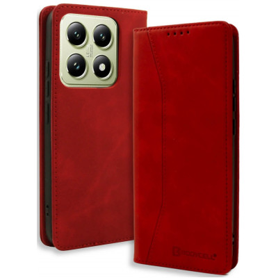 Θήκη Xiaomi 14T Bodycell Book Case Πορτοφόλι - Red (5206015079900)