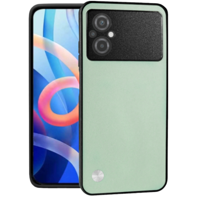 Θήκη Xiaomi Poco M5 Bodycell Vegan Cover Σκληρή - Light Green (5206015078354)