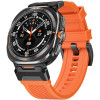 Λουράκι Samsung Galaxy Watch Ultra 2025 / 2024 47mm Tech-Protect Delta Pro από Premium Σιλικόνη - Orange (5906302376391)