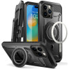 Θήκη iPhone 15 Pro Max Supcase Unicorn Beetle Pro Mag Ανθεκτική Full Body 360° με MagSafe - Black (843439138612)