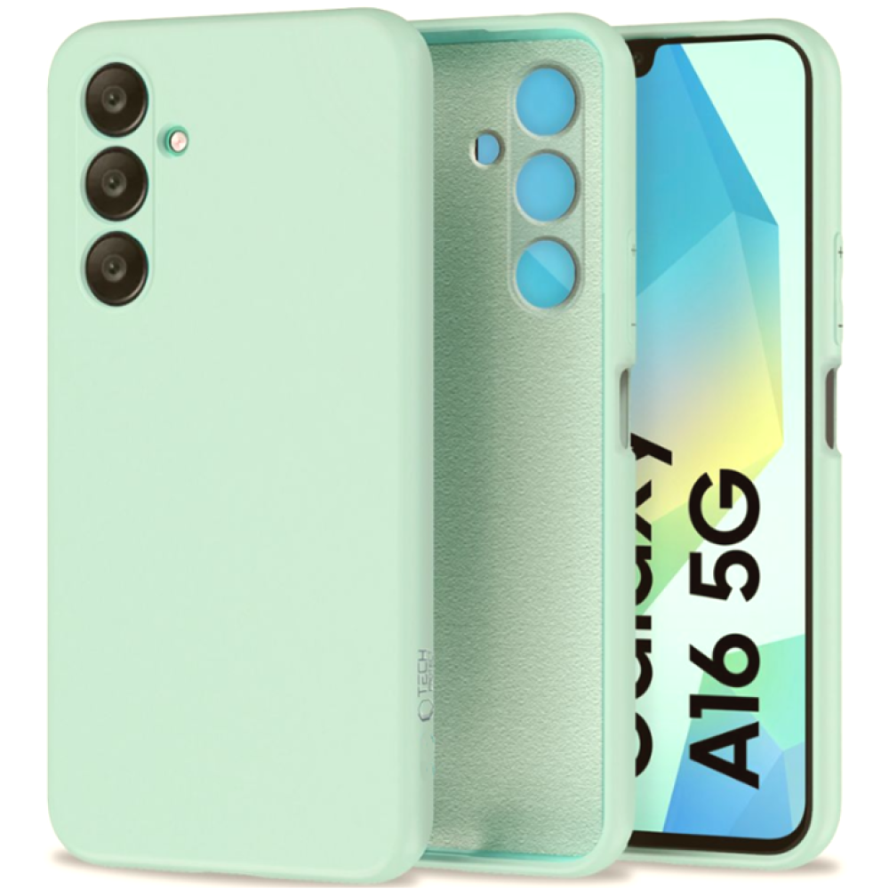Θήκη Samsung Galaxy A16 Tech-Protect Icon Σιλικόνης - Turquoise (5906302372751)