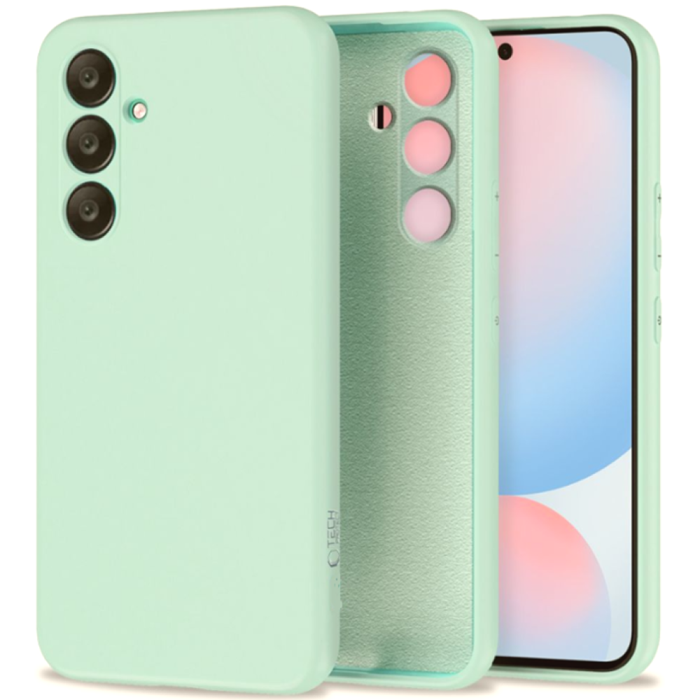 Θήκη Samsung Galaxy S24 FE Tech-Protect Icon Σιλικόνης - Turquoise (5906302380046)