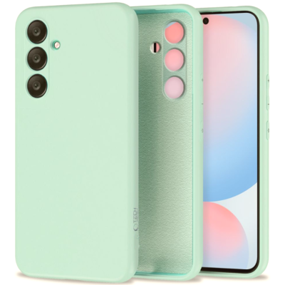 Θήκη Samsung Galaxy S24 FE Tech-Protect Icon Σιλικόνης - Turquoise (5906302380046)
