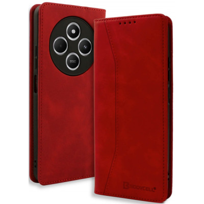 Θήκη Xiaomi Redmi 14C / Poco C75 Bodycell Book Case Πορτοφόλι - Red (5206015080050)