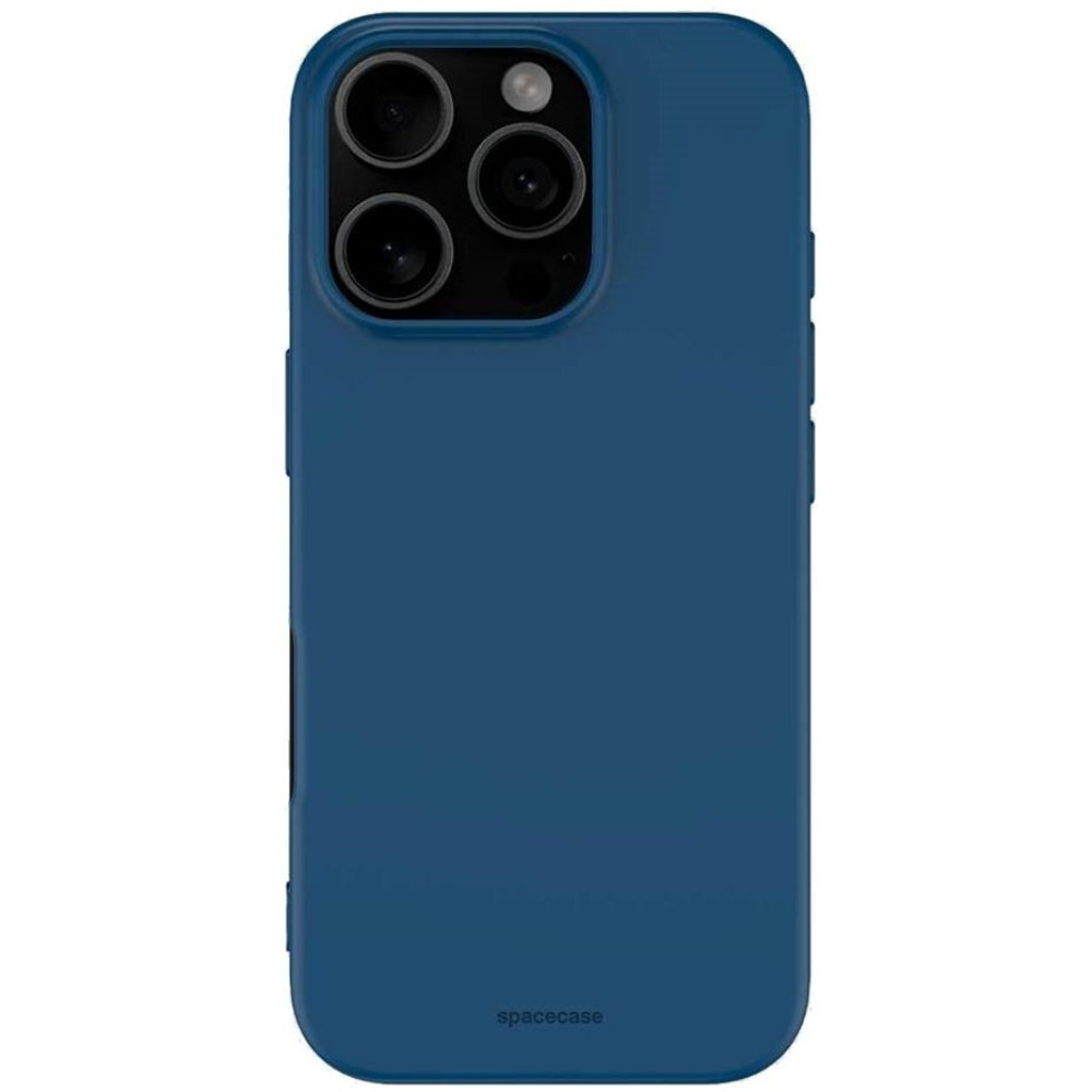Θήκη iPhone 16 Pro Max Spacecase Silicone Case Σιλικόνης - Blue (5905719111601)