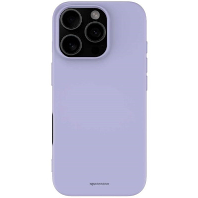Θήκη iPhone 16 Pro Max Spacecase Silicone Case Σιλικόνης - Light Purple (5905719111632)