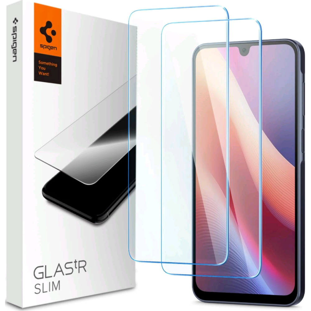 Tempered Glass Samsung Galaxy A17 / A26 / A16 Spigen GLAS.tR Slim Premium Αντιχαρακτικό Γυαλί Προστασίας Οθόνης 2 Τεμάχια - Clear (AGL08935)