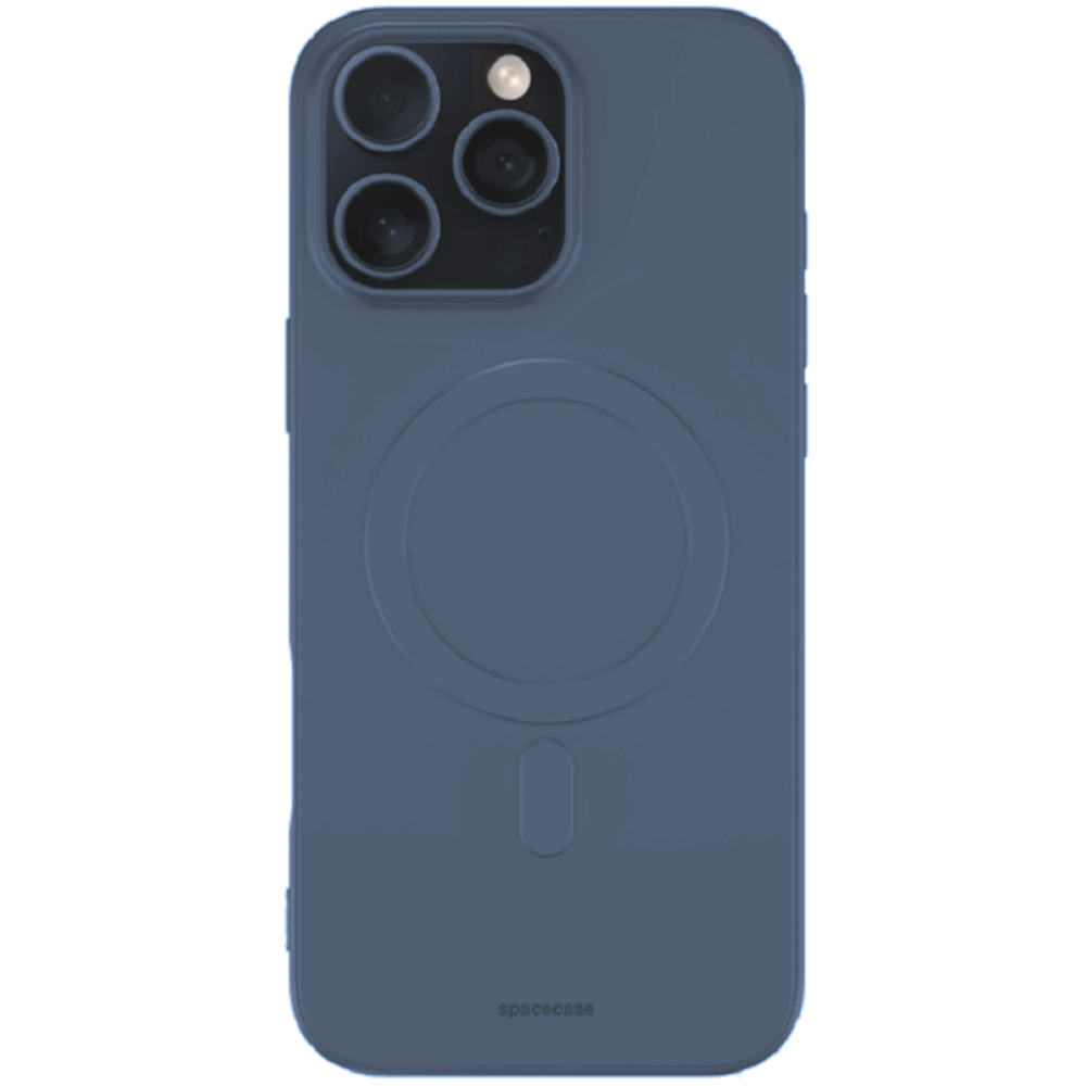 Θήκη iPhone 16 Pro Max Spacecase Silicone Magnetic Case Σιλικόνης με MagSafe - Blue (5905719111717)