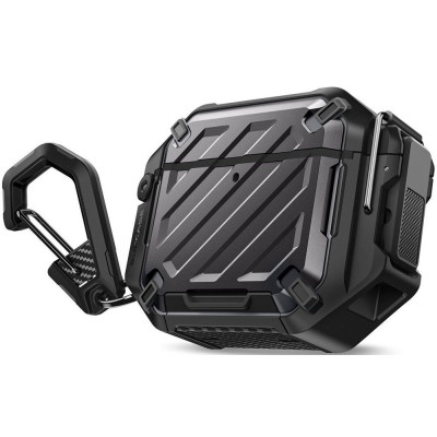 Θήκη AirPods 4th Gen Supcase Unicorn Beetle Pro Σκληρή Ανθεκτική Αδιάβροχη - Black (843439155503)