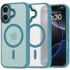 Θήκη iPhone 16 Tech-Protect MagMat Σκληρή Ημιδιάφανη με MagSafe - Matte Teal (5906302372355)
