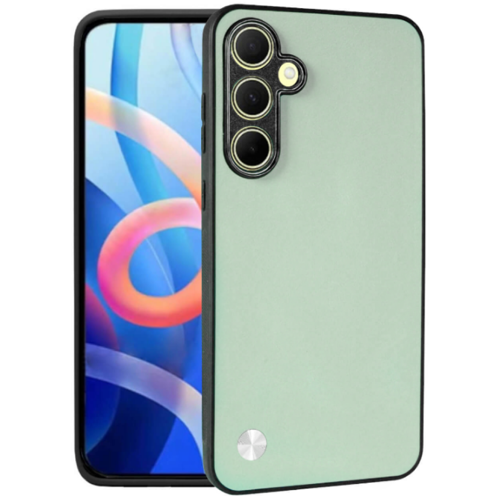 Θήκη Samsung Galaxy A55 Bodycell Vegan Cover Σκληρή - Light Green (5206015076954)