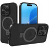 Θήκη iPhone 16 Pro Spacecase Ring Pro Mag Σκληρή με MagSafe & KickStand - Black (5905719112202)