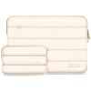 Θήκη Laptop Tech-Protect Puffy για Laptop έως 14'' & Mini Θήκη για Αξεσουάρ - Sand (5906302375264)