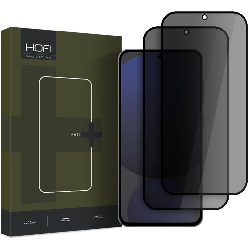 Tempered Glass Samsung Galaxy S24 FE Hofi Anti Spy Pro+ Privacy Full Face Αντιχαρακτικό Γυαλί Προστασίας Απορρήτου Οθόνης 2 Τεμάχια - Black (5906302371488)