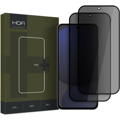 Tempered Glass Samsung Galaxy S24 FE Hofi Anti Spy Pro+ Privacy Full Face Αντιχαρακτικό Γυαλί Προστασίας Απορρήτου Οθόνης 2 Τεμάχια - Black (5906302371488)