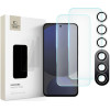 Tempered Glass Samsung Galaxy S24 FE Tech-Protect Supreme Set Αντιχαρακτικό Γυαλί Προστασίας με 2 x Οθόνης και 1 x Κάμερας - Clear (5906302371495)