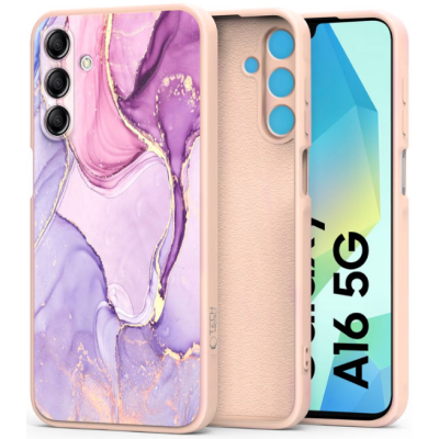 Θήκη Samsung Galaxy A16 Tech-Protect Icon Σιλικόνης - Marble (5906302372720)