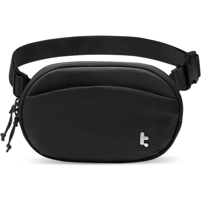 Τσαντάκι Unisex Tomtoc SlingBean-T32 Belt Bag Μέσης / Χιαστί / Fanny Pack Αντικλεπτικό με RFID 1.5L - Black (T32S1D1)