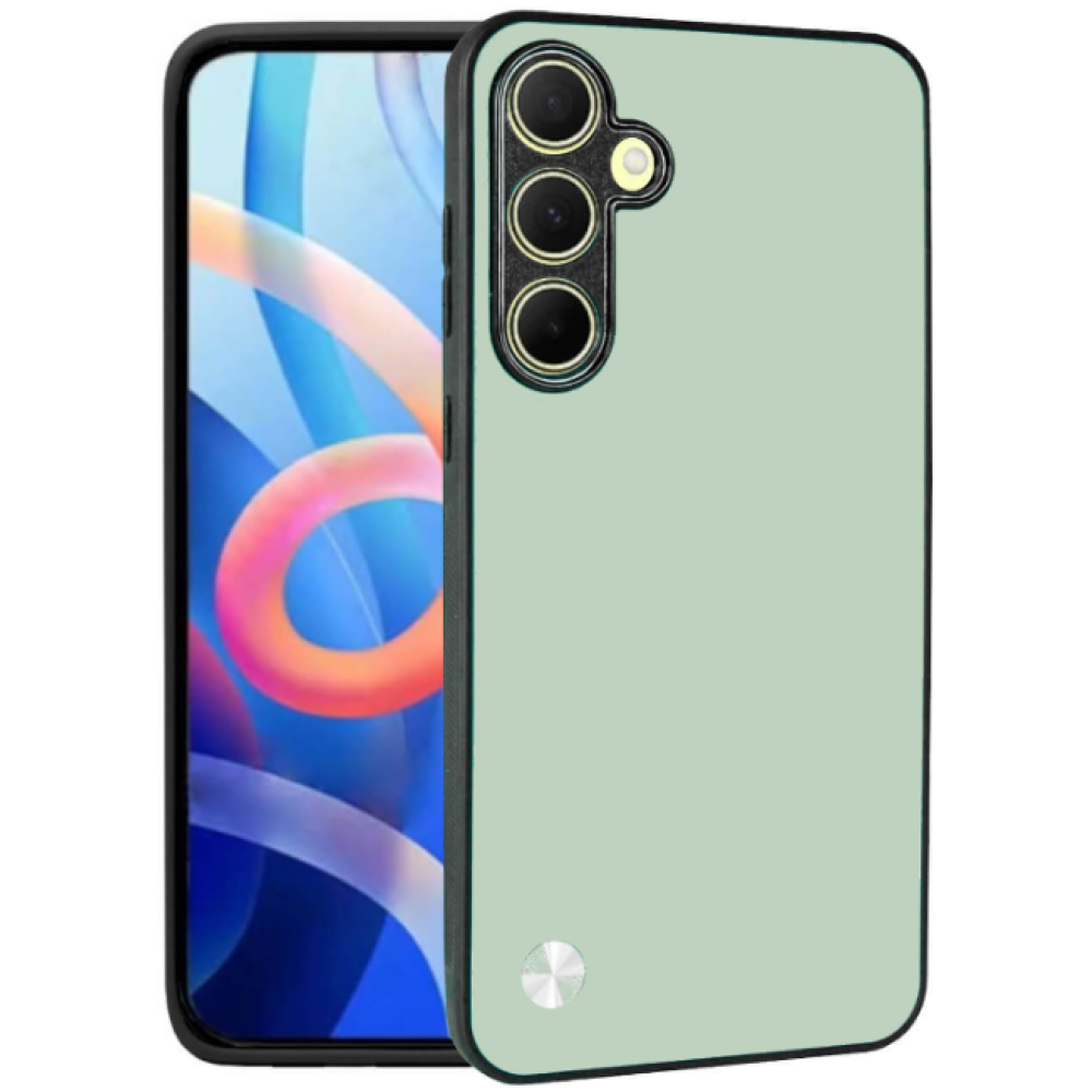 Θήκη Samsung Galaxy A35 Bodycell Vegan Cover Σκληρή - Light Green (5206015076718)