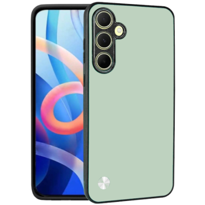Θήκη Samsung Galaxy A35 Bodycell Vegan Cover Σκληρή - Light Green (5206015076718)