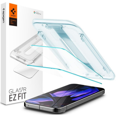 Tempered Glass Google Pixel 10 / 10 Pro / 9 / 9 Pro Spigen GLAS.tR EZ Fit Αντιχαρακτικό Γυαλί Προστασίας Οθόνης 2 Τεμάχια - Clear (AGL08442)