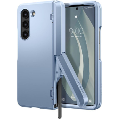 Θήκη Samsung Galaxy Z Fold5 Spigen Tough Armor Pro P Ανθεκτική Σκληρή με Kickstand & Υποδοχή S Pen - Sierra Blue (ACS06870)