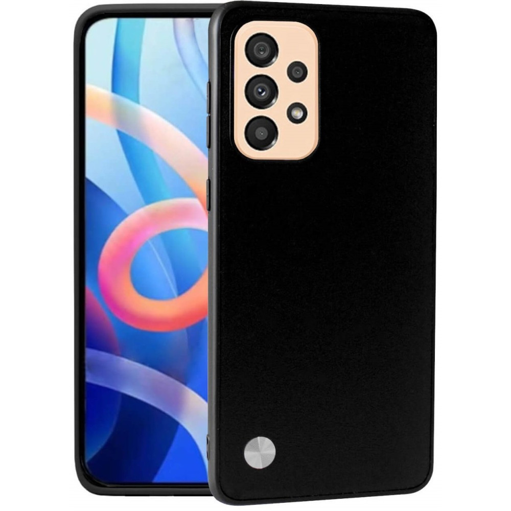 Θήκη Samsung Galaxy A33 5G Bodycell Vegan Cover Σκληρή - Black (5206015076619)