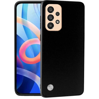 Θήκη Samsung Galaxy A33 5G Bodycell Vegan Cover Σκληρή - Black (5206015076619)
