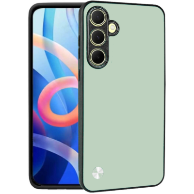 Θήκη Samsung Galaxy M55 Bodycell Vegan Cover Σκληρή - Light Green (5206015077036)