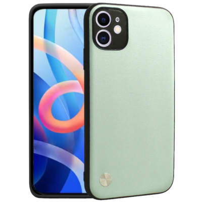 Θήκη iPhone 11 Bodycell Vegan Cover Σκληρή - Light Green (5206015075391)