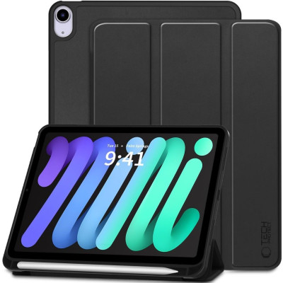Θήκη iPad mini 7 2024 / 6 2021 Tech-Protect SC Pen Smartcase Flip με Υποδοχή για Apple Pencil - Black (5906302372454)
