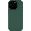 Θήκη iPhone 16 Pro Spacecase Silicone Case Σιλικόνης - Dark Green (5905719111571)